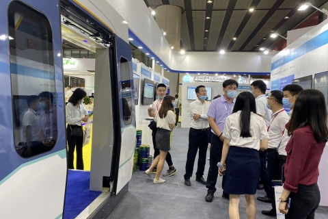广州铁路展览会展会现场图片