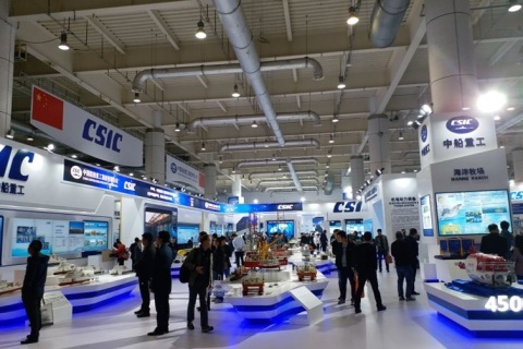 大连国际海事展览会展会现场图片