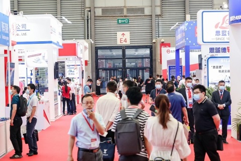 上海国际先进轨道交通技术展览会展会现场图片