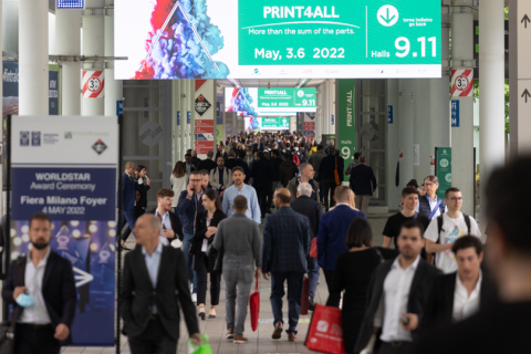 意大利米兰印刷展览会展会现场图片