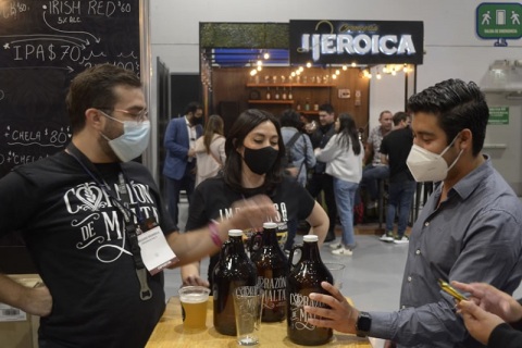 墨西哥啤酒精酿酒及饮料加工展览会展会现场图片