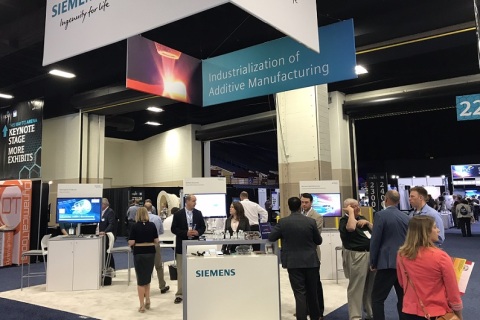 美国3D打印制造展览会展会现场图片