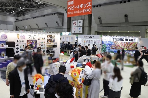日本东京婴童用品展览会展会现场图片