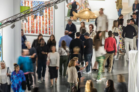 巴塞尔艺术展展会现场图片