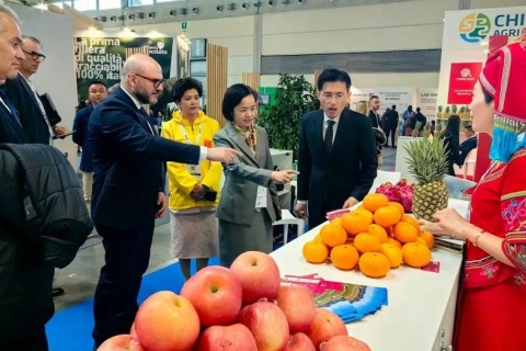 意大利里米尼果蔬展览会展会现场图片