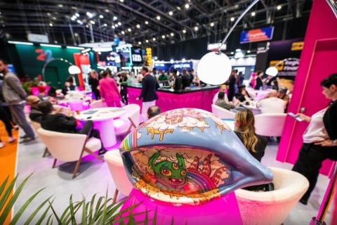 中东迪拜娱乐及博彩展览会展会现场图片