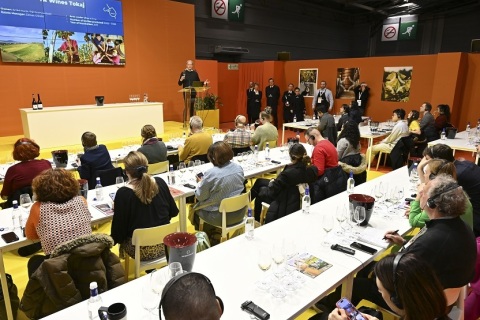 法国巴黎葡萄酒、红酒、烈酒展览会展会现场图片