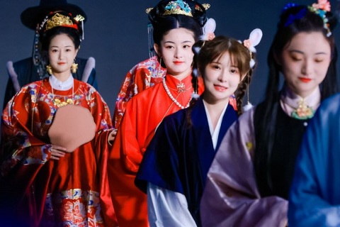 上海服装定制展展会现场图片