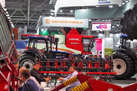 俄罗斯莫斯科农业机械展览会展会现场图片