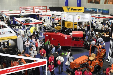 美国非开挖展览会展会现场图片