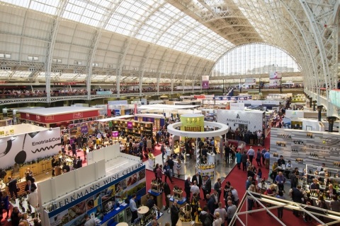 英国伦敦葡萄酒烈酒展览会展会现场图片