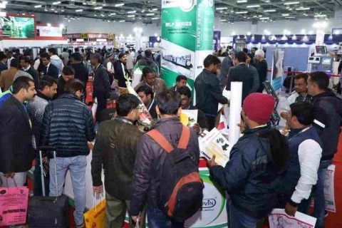 印度包装及标签印刷展览会展会现场图片