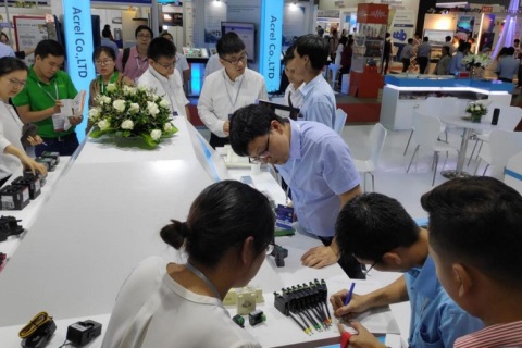 越南智慧办公设备及文具展览会展会现场图片