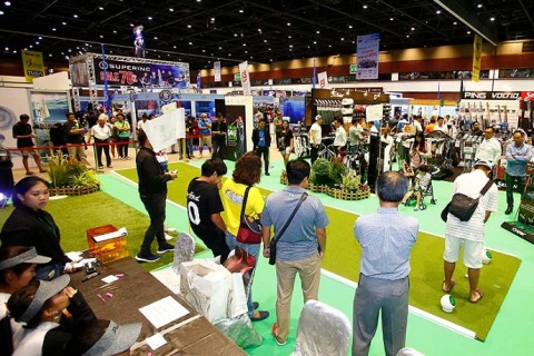 泰国曼谷高尔夫用品展览会展会现场图片