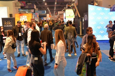 美国拉斯维加斯雪茄烟草展览会TPE展会现场图片