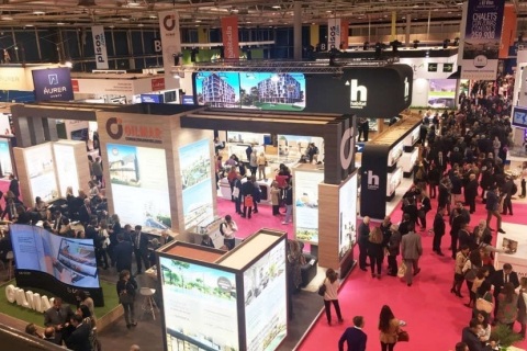 西班牙马德里房地产展览会展会现场图片