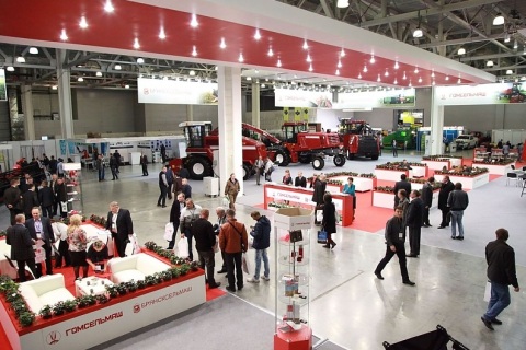 俄罗斯莫斯科农业机械展览会展会现场图片