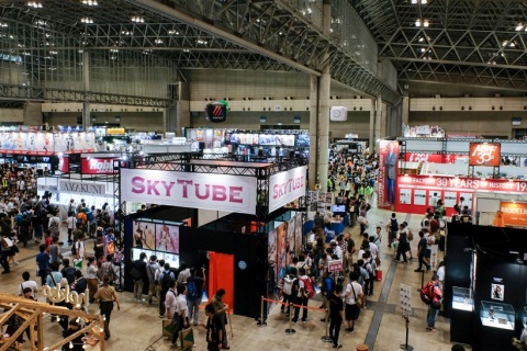 日本东京潮流手办模型展览会WF展会现场图片