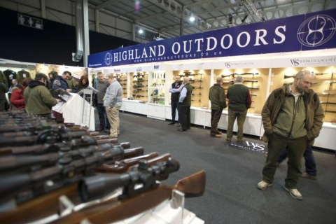 英国国际狩猎装备、枪械、刀具展览会展会现场图片