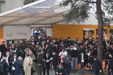 法国巴黎葡萄酒、红酒、烈酒展览会展会现场图片