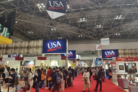 日本东京食品与饮料展览会展会现场图片