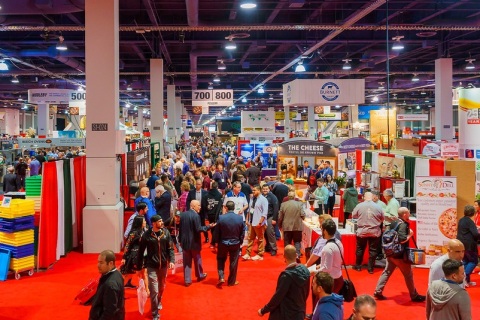 美国拉斯维加斯披萨展览会展会现场图片