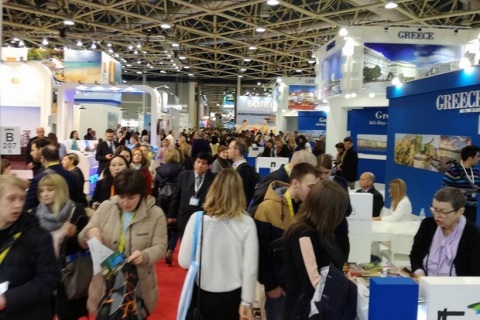 俄罗斯莫斯科旅游及酒店业展览会展会现场图片