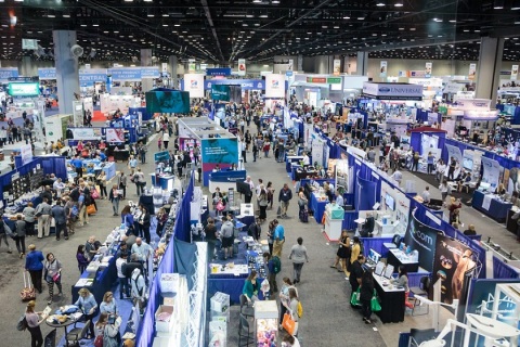 北美兽医师大会展会现场图片