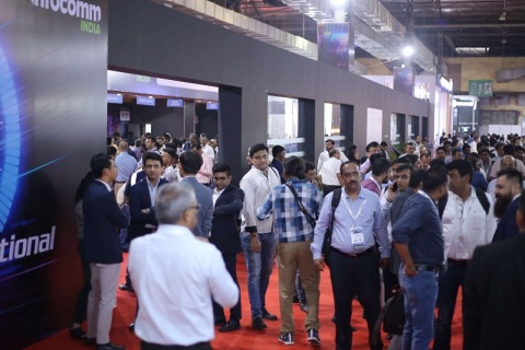 印度孟买音视频集成及视听展览会展会现场图片