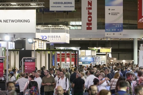 西班牙巴塞罗那印刷展览会展会现场图片