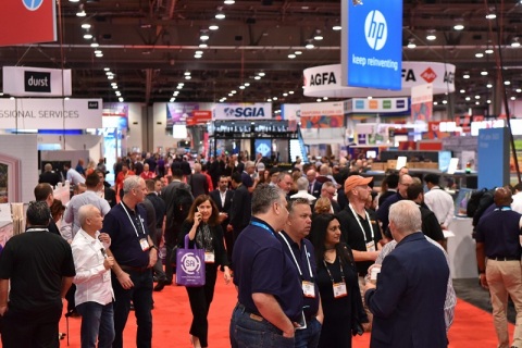 美国印刷展览会展会现场图片