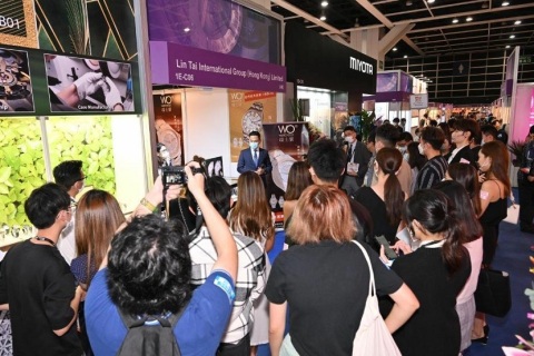 香港钟表展览会展会现场图片