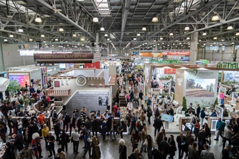 俄罗斯莫斯科旅游及酒店业展览会展会现场图片