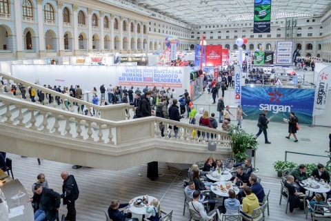 俄罗斯莫斯科潜水展览会展会现场图片