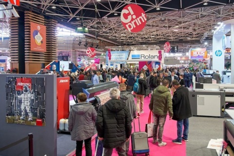 法国里昂数字印刷设计展览会展会现场图片