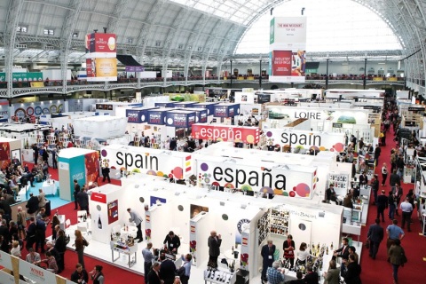 英国伦敦葡萄酒烈酒展览会展会现场图片