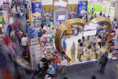 印尼雅加达玩具及孕婴童用品展览会展会现场图片