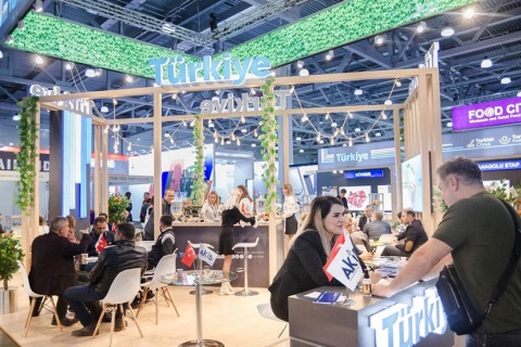 俄罗斯莫斯科食品展览会展会现场图片