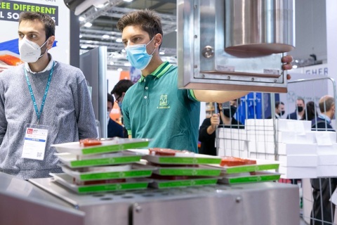 意大利米兰肉类加工展览会展会现场图片