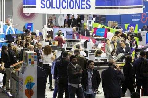 西班牙巴塞罗那印刷展览会展会现场图片