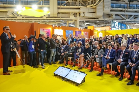 法国巴黎葡萄酒、红酒、烈酒展览会展会现场图片