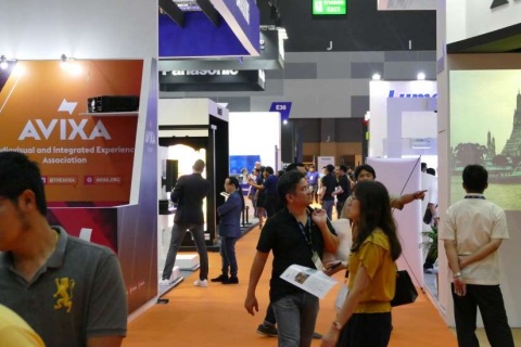 泰国曼谷视听集成设备与技术展览会展会现场图片