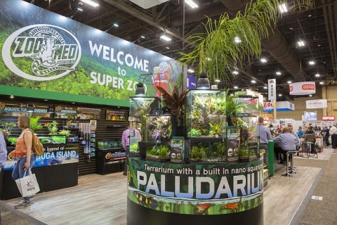 美国拉斯维加斯宠物展览会夏季展会现场图片