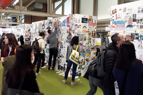 意大利博洛尼亚童书展览会展会现场图片