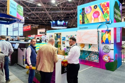 法国里昂数字印刷设计展览会展会现场图片