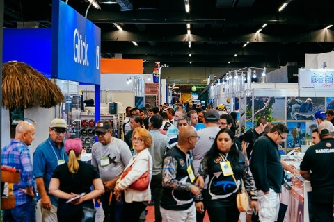 巴西圣保罗渔具钓具展览会展会现场图片