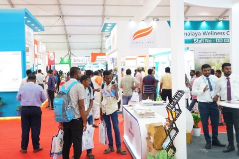 印度海德拉巴家禽畜牧展览会展会现场图片