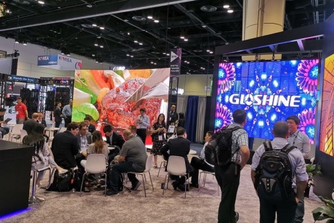 美国视听技术及系统集成展览会展会现场图片