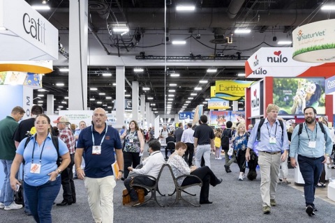 美国拉斯维加斯宠物展览会夏季展会现场图片