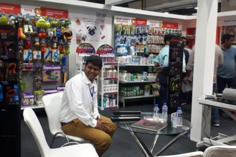 印度宠物用品展览会展会现场图片